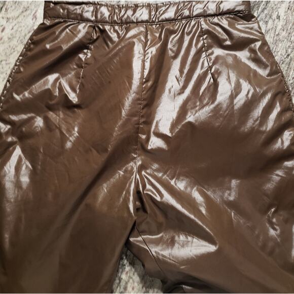 Penny's vintage snow pants brown British Crown‎ Colony of Hong Kong label LG - Picture 3 of 15